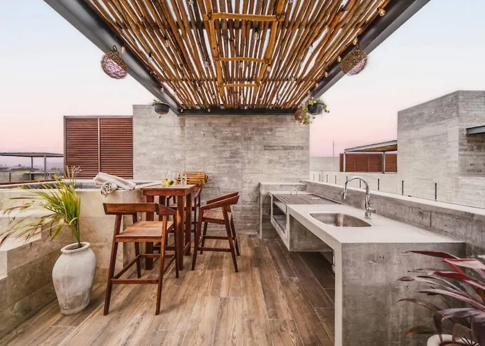 2Br Tulum Oasis | Pool, Sauna & Gym Hébergement de vacances