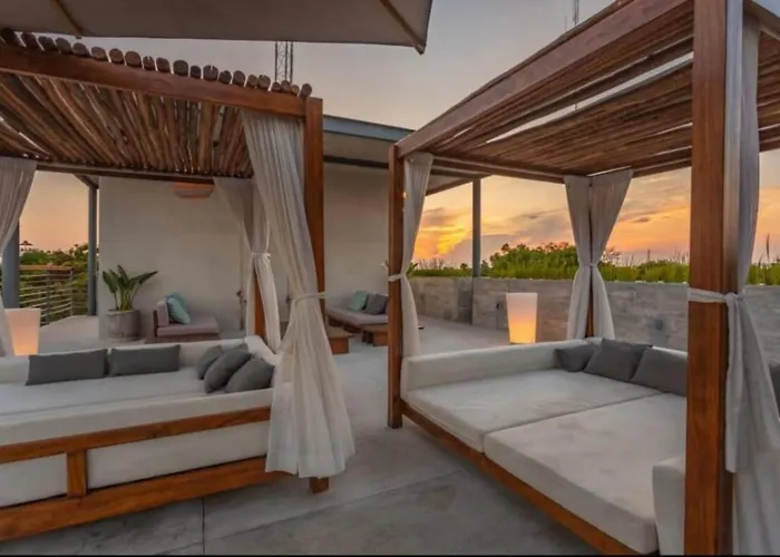 Hébergement de vacances 2Br Tulum Oasis | Pool, Sauna & Gym