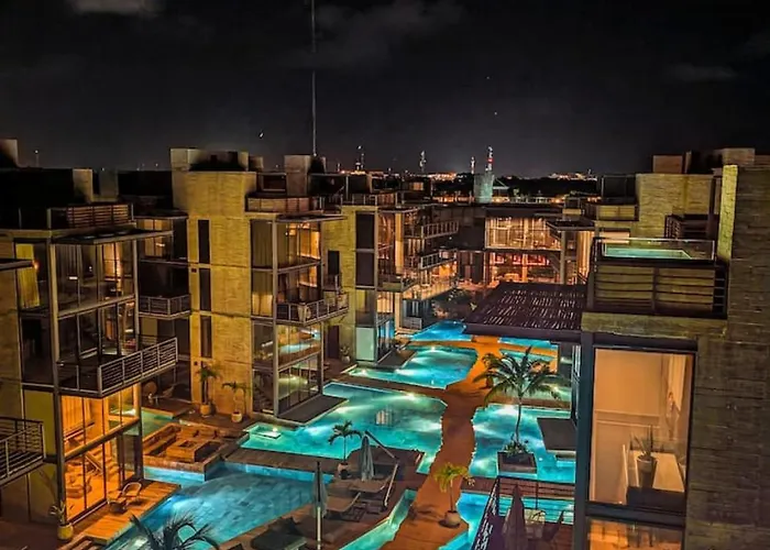 Hébergement de vacances 2Br Tulum Oasis | Pool, Sauna & Gym *