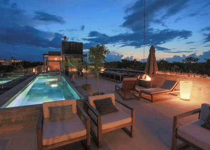 Hébergement de vacances 2Br Tulum Oasis | Pool, Sauna & Gym Tulum