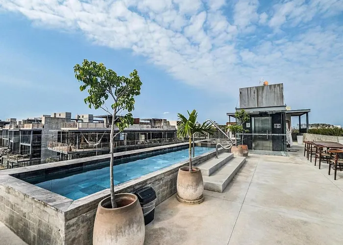 Hébergement de vacances 2Br Tulum Oasis | Pool, Sauna & Gym