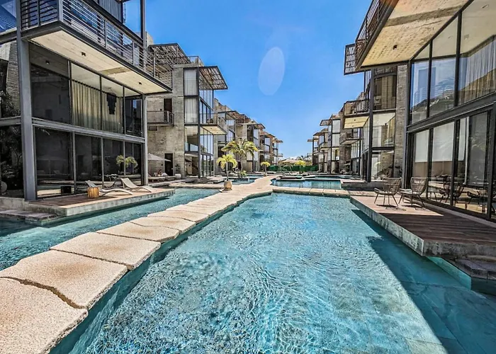 Hébergement de vacances 2Br Tulum Oasis | Pool, Sauna & Gym *