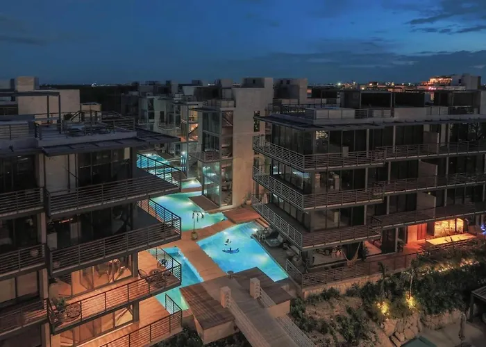 Hébergement de vacances 2Br Tulum Oasis | Pool, Sauna & Gym *
