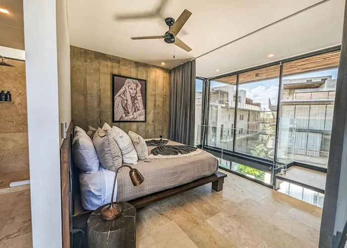 Hébergement de vacances 2Br Tulum Oasis | Pool, Sauna & Gym