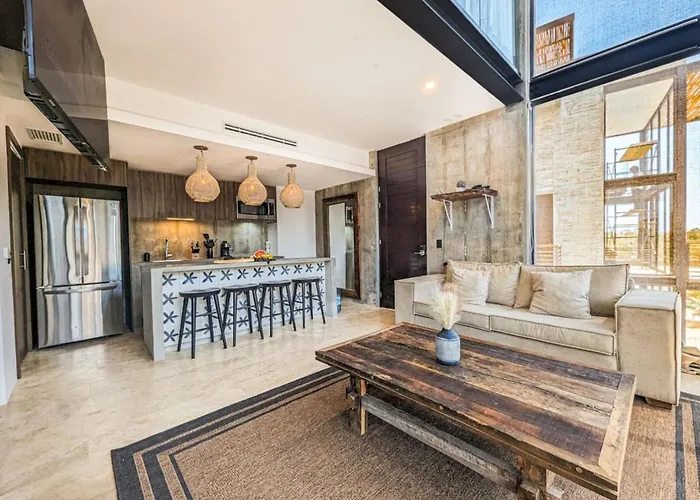 2Br Tulum Oasis | Pool, Sauna & Gym Hébergement de vacances