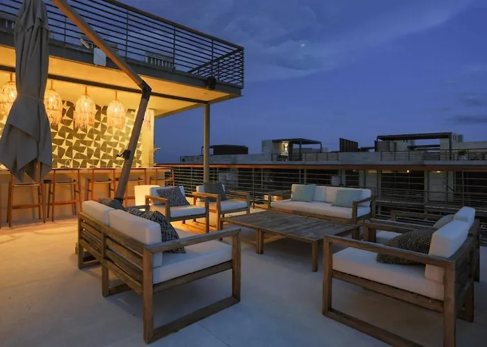 Hébergement de vacances 2Br Tulum Oasis | Pool, Sauna & Gym
