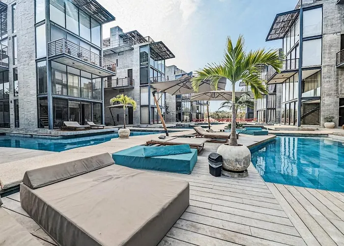 2Br Tulum Oasis | Pool, Sauna & Gym *